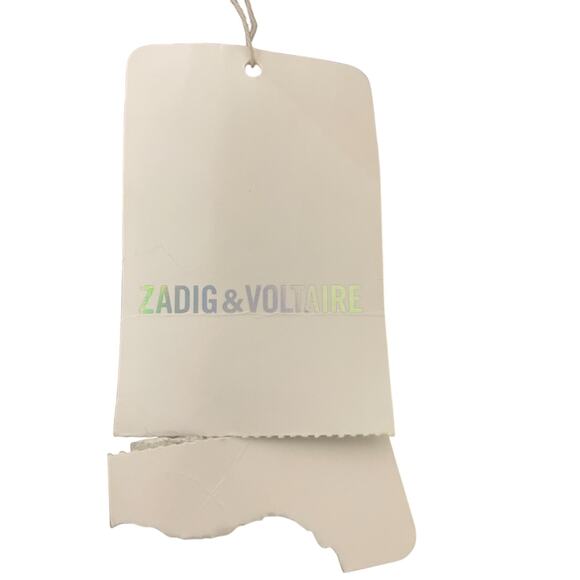 Zadig Voltaire Paddy Raye Anthracite Pants Mens Size 44 Black Pinstriped NWT - Picture 7 of 11